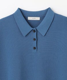 ANY ミラノリブニットポロ