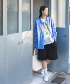 CRAFT STANDARD BOUTIQUE フラワープリントシアーロンTee
