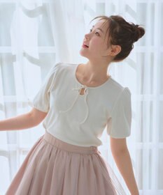 Feroux リボンアクセント Ｔシャツ