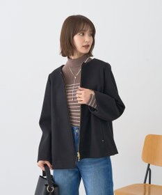 earth music&ecology 【フード取り外し可】2WAYフードコート