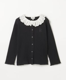 組曲 KIDS 【100㎝】フリルリブ2WAY トップス