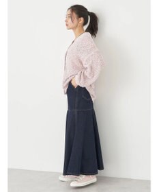 earth music&ecology ペプラムマーメイドデニムスカート