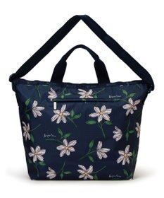LeSportsac DELUXE EASY CARRY TOTE/フローラルブルームズネイビー