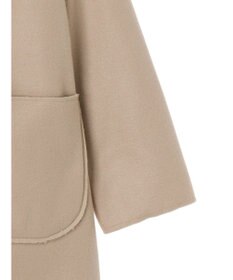 Green Parks ２ｗａｙフード裏ボアミディ丈コーディガン