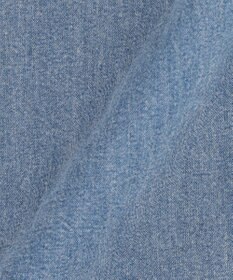 J.PRESS YORK STREET 【WOMEN】ライトダンガリー ツイストスリーブワンピ－ス