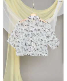 AMERICAN HOLIC 総柄シアーショート丈シャツ／Ｄｉｓｎｅｙ