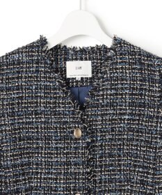 23区 【先行予約】GIOLICAツイード フォルム ジレ