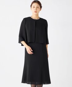 自由区 FORMAL 【洗える】セオアルファバラシャ ウォッシャブル ワンピース