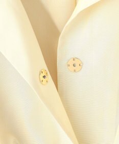 BEIGE， SULFUR / シルク混ショート丈バルーンブルゾン