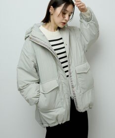 Green Parks フーディ中綿コート