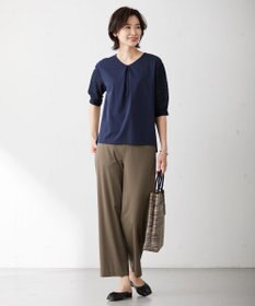 J.PRESS LADIES 【WEB限定・A4サイズ収納可】 マダガスカルラフィア トート バッグ