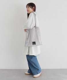 CRAFT STANDARD BOUTIQUE akha.ストライプメッシュトートバッグ