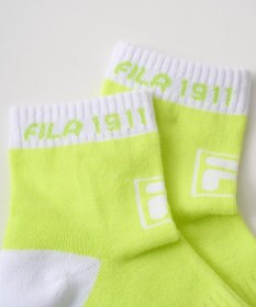 FILA GOLF／marie claire 【FILA GOLF】 パイル編みアンクルソックス