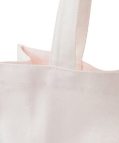 Maison de FLEUR ブランドロゴ刺繍スクエアトートバッグ