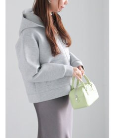 Te chichi ダンボールWジップフーディ