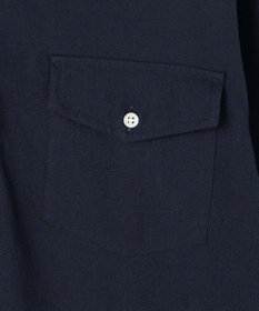 J.PRESS MEN 【J.PRESS ORIGINALS】【UNISEX】Cotton Silk Yarn Dyed Twill B.D. Shirts / Baggy-Fit