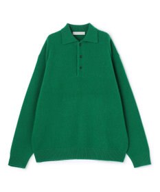 UNFILO MENS 【洗える】ウールカシミヤニット ポロ