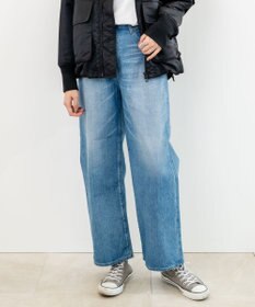 caqu FS wide boy's ワイドシルエットデニム