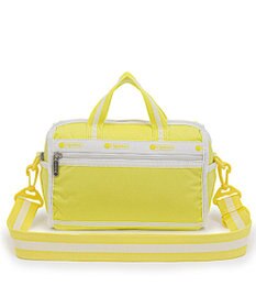 LeSportsac MINI DUFFEL CROSSBODY/スペクテイターライムライト