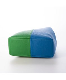 UNBILLION カシュカシュ cachecache / バイカラーフェイクレザートート