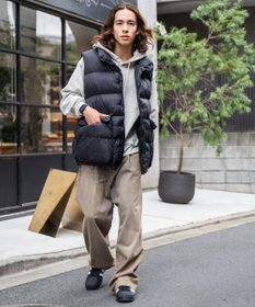 WEGO スケーターズ　タックワイドデニムパンツ