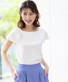 ANY SIS S ケープディテール カットソー