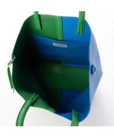 UNBILLION カシュカシュ cachecache / バイカラーフェイクレザートート