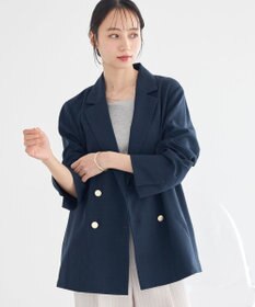 earth music&ecology 【セットアップ対応】アソート金ボタンジャケット