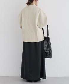 CRAFT STANDARD BOUTIQUE akha.ストライプメッシュトートバッグ