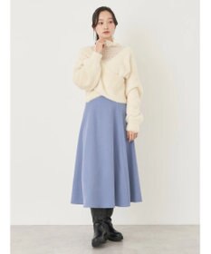 earth music&ecology バックレースアップスカート