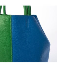 UNBILLION カシュカシュ cachecache / バイカラーフェイクレザートート