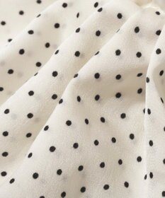 earth music&ecology ドット２段フリルバンス