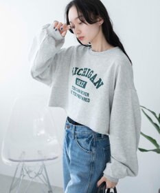 WEGO ヴィンテージライクショートスウェット