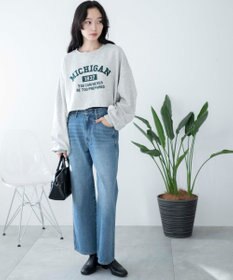 WEGO ヴィンテージライクショートスウェット