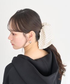 earth music&ecology ドット２段フリルバンス