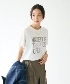 CRAFT STANDARD BOUTIQUE アソートロゴプリント半袖プルオーバー