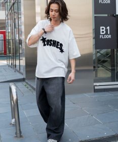 WEGO ダメージアップリケグラフィックT（SS）