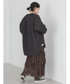 AMERICAN HOLIC キルポカリブ付きキルティングブルゾン