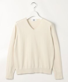 J.PRESS LADIES S HIGH GAUGE BASIC Vネック ニット