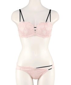 San-ai Resort（三愛水着楽園） 【northerly bra フィットシリーズ 谷間メイク】 Wストラップ ブラジャー＆ショーツSet B～Fカップ