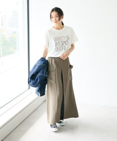 CRAFT STANDARD BOUTIQUE アソートロゴプリント半袖プルオーバー