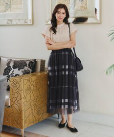 Tiaclasse 【2点セット】編み込み風ショルダーバッグ＋ショルダーポーチ付き