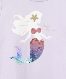 ANY KIDS 接触冷感スパンコールTシャツ