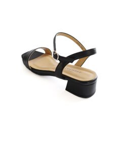 Pointer 日本製 本革スクエアトゥサンダル