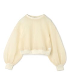 uncrave シアー ラッセル トップス（uncrave WHITE）