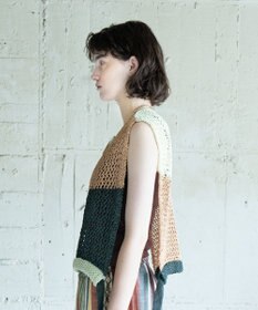 COQ STRATA 和紙ショート丈ベスト