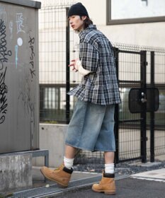 WEGO 【ユニセックス着用ITEM】アンサンブルチェックシャツ（LS）