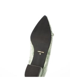 MODE ET JACOMO <carino>ベルベットリボンパンプス