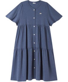 tsumori chisato SLEEP ツモリチサト ワンピース 5分袖 半袖 ルームウエア 綿混ベア天竺 ロング丈(ふくらはぎ付近) レディース UNT156 /ワコール