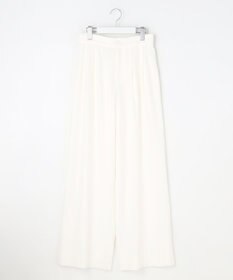 自由区 S 【セットアップ対応】リネンストレッチワイド パンツ